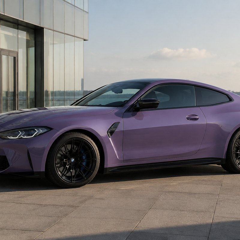 TPU Provence Purple Vinyl Wrap view 4