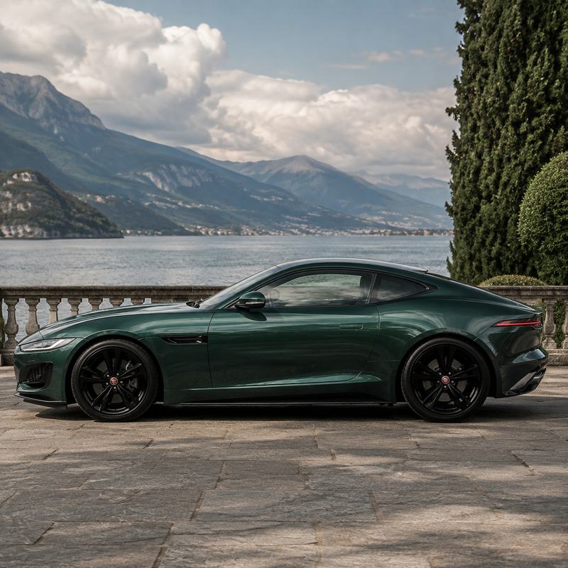 TPU Jaguar British Racing Green Vinyl Wrap view 4