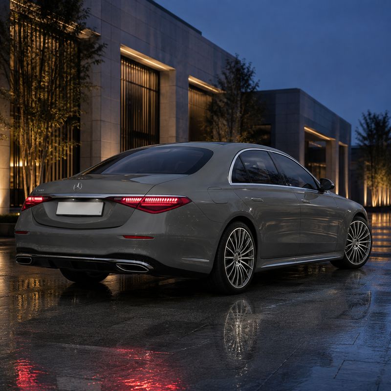 TPU Moonlight Grey - Mercedes-Benz Vinyl Wrap view 5