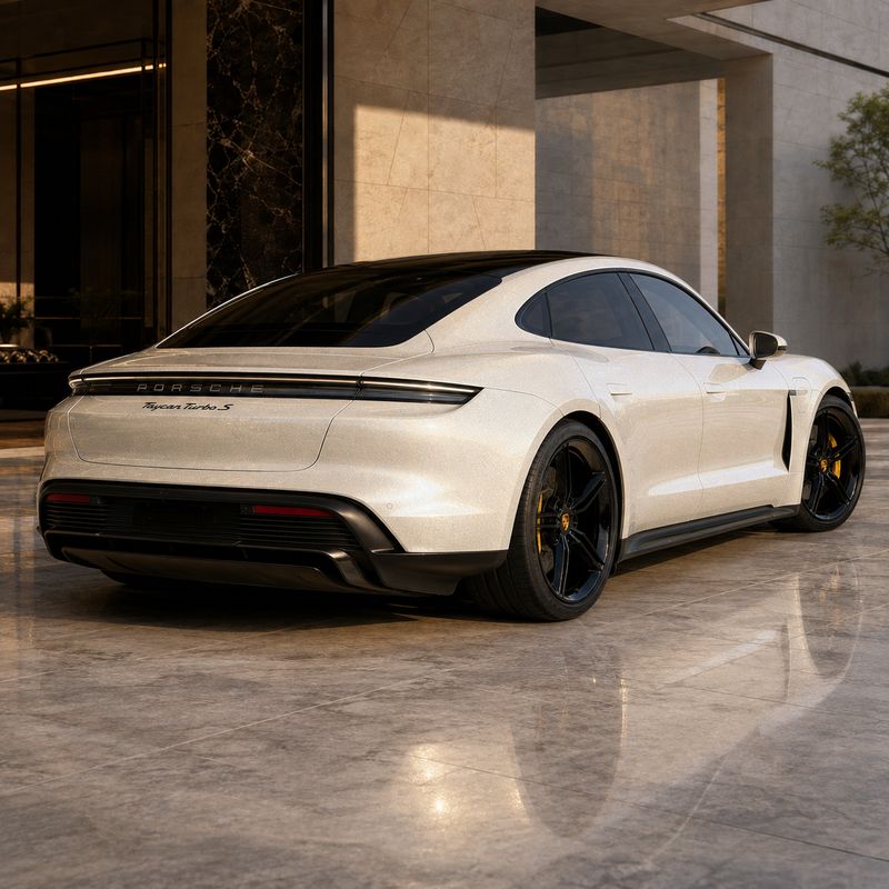 TPU Diamond White Shift Gold Vinyl Wrap view 5