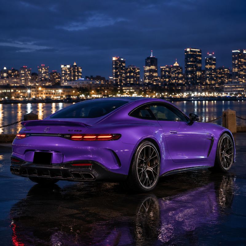 TPU Dreamy - Iridescent Spectral Purple Vinyl Wrap view 5