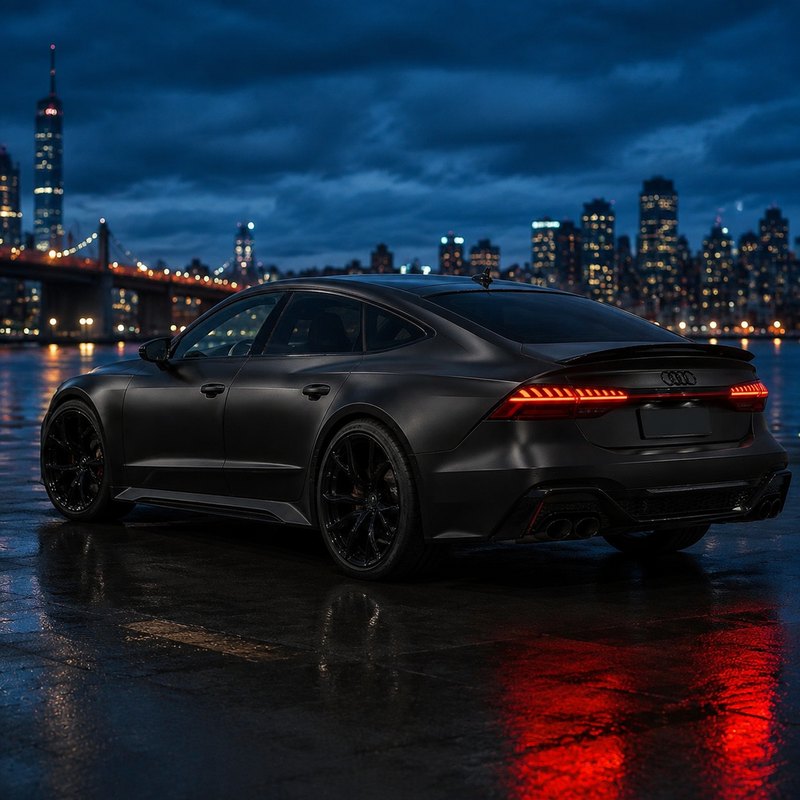 TPU Satin Starliaht Black Vinyl Wrap view 5