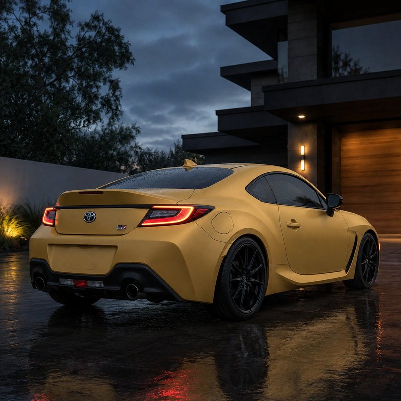 TPU Moran Yellow (Matte) Vinyl Wrap view 5