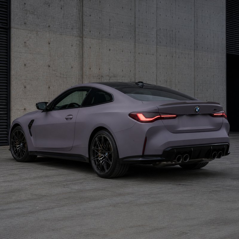 TPU Ultra-Matte Misty Grey-Purple Vinyl Wrap view 5