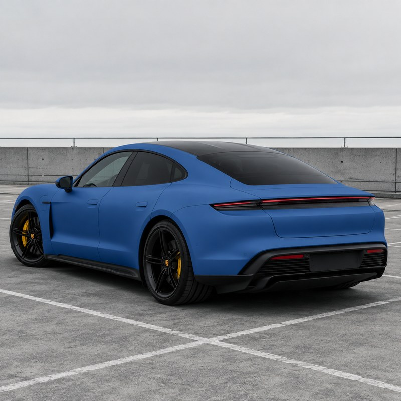 TPU Somato Blue (Matte) Vinyl Wrap view 5