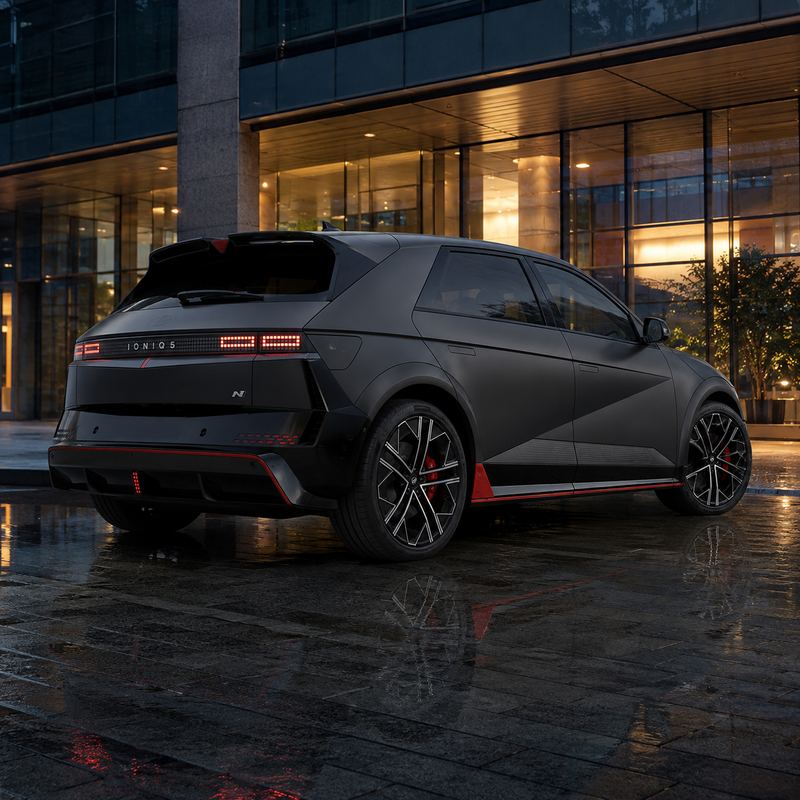 TPU Ultra Matte Lead Graphite Grey Vinyl Wrap view 5