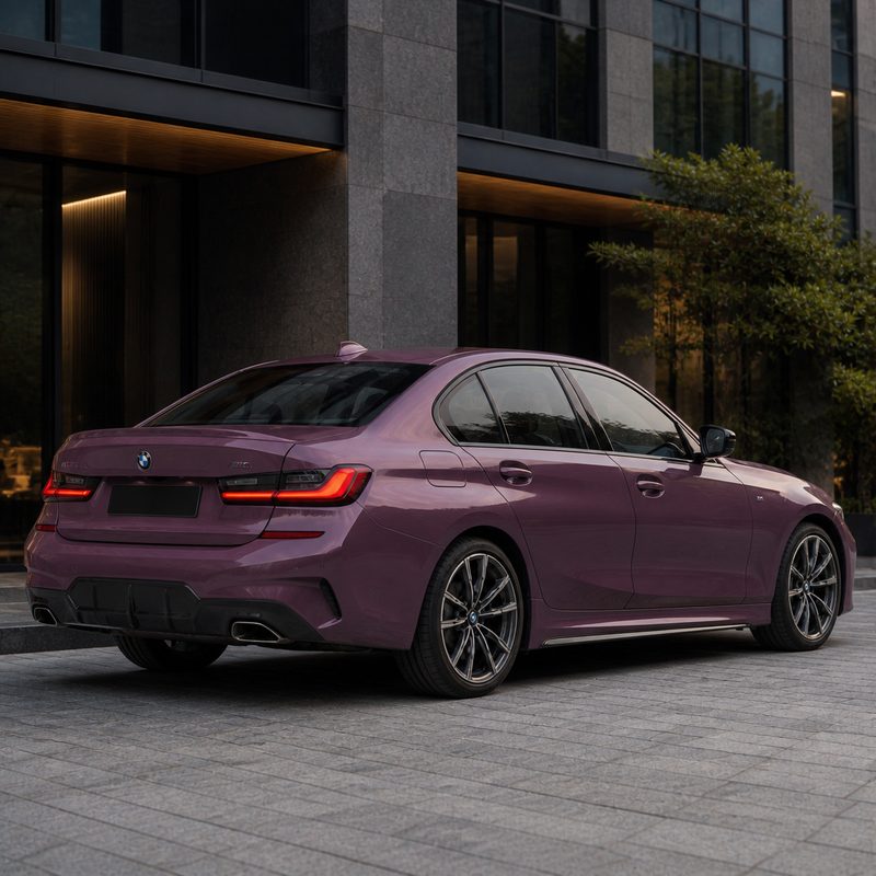 TPU Beetroot Purple Vinyl Wrap view 5