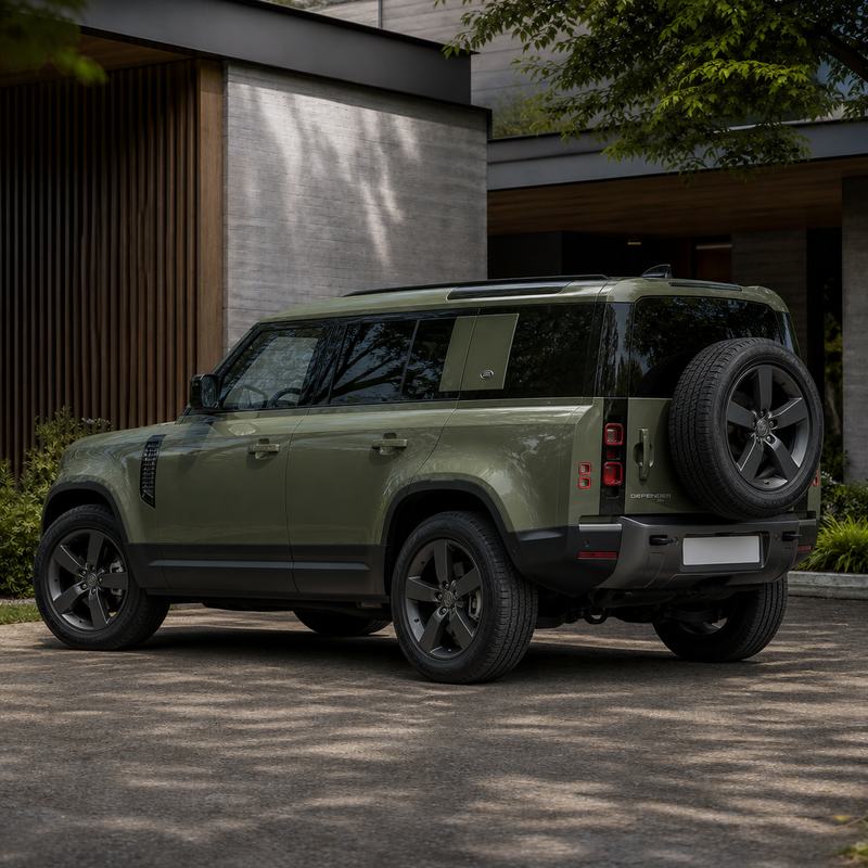 TPU Khaki Green Vinyl Wrap view 5