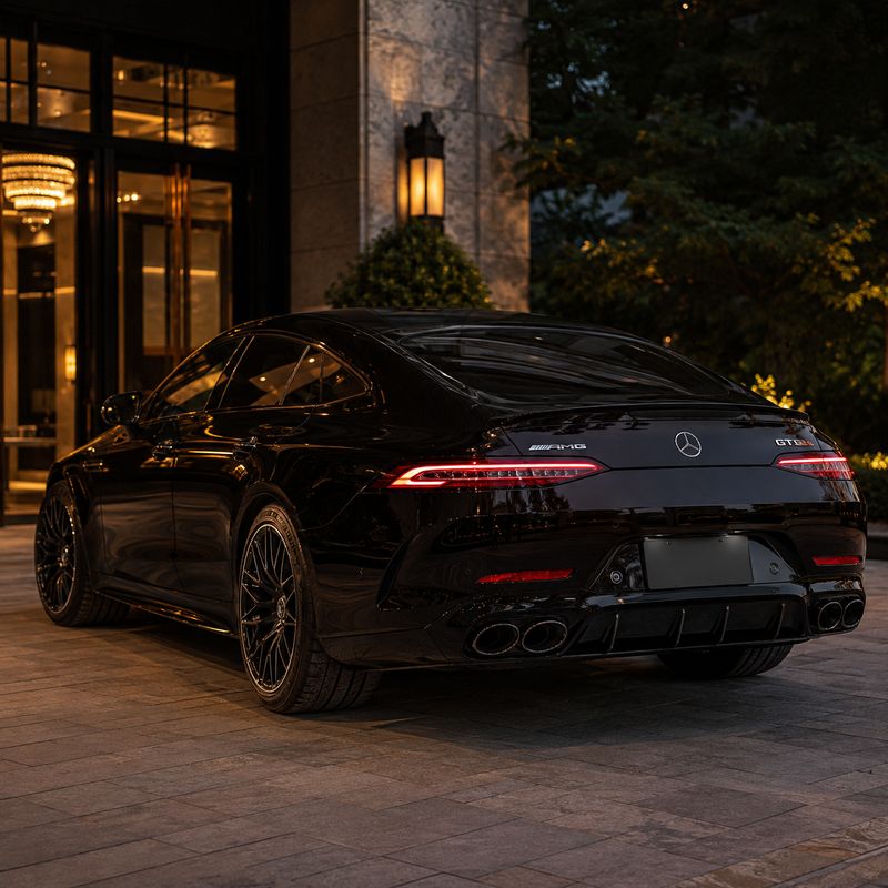 TPU Tesla Ultra Glossy Black Vinyl Wrap view 5