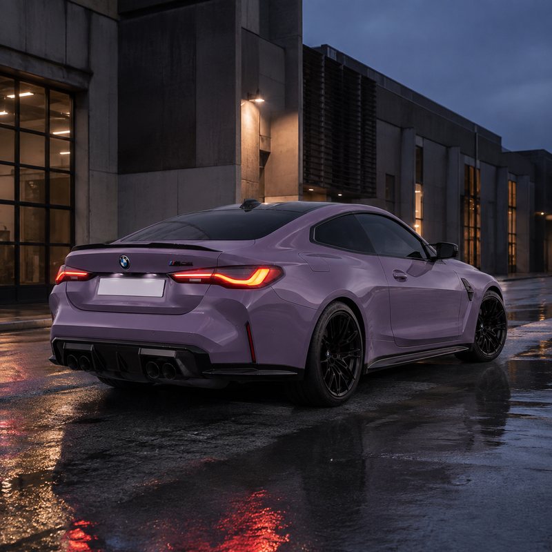 TPU Provence Purple Vinyl Wrap view 5