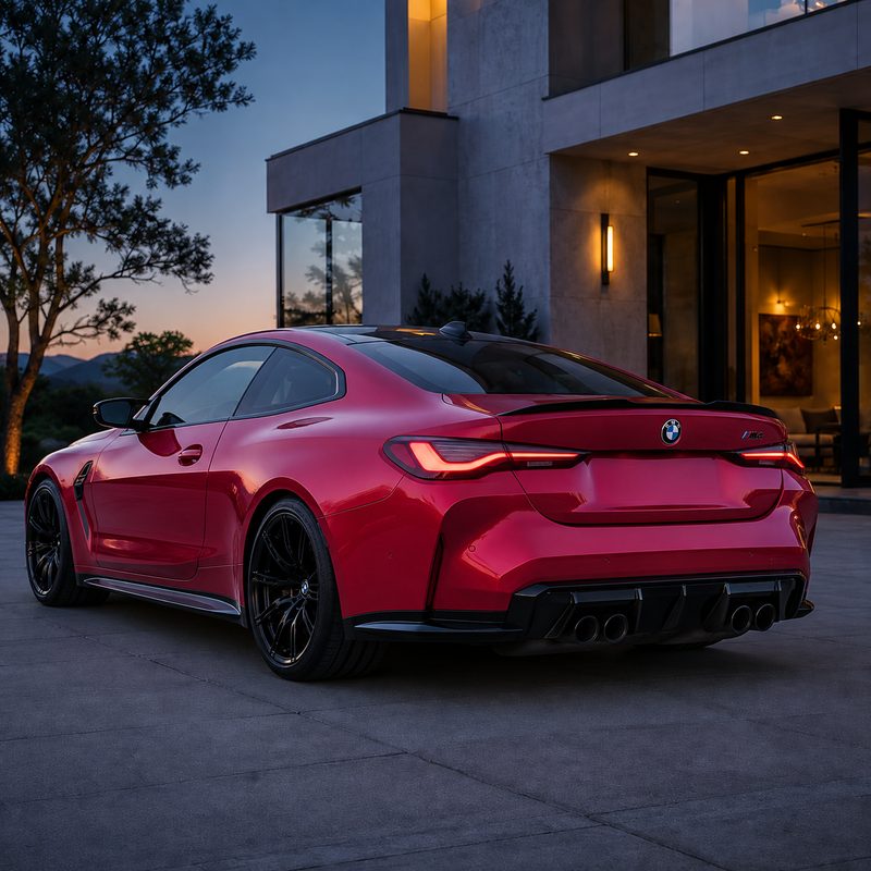 TPU Brilliant Magenta (Glossy) Vinyl Wrap view 5