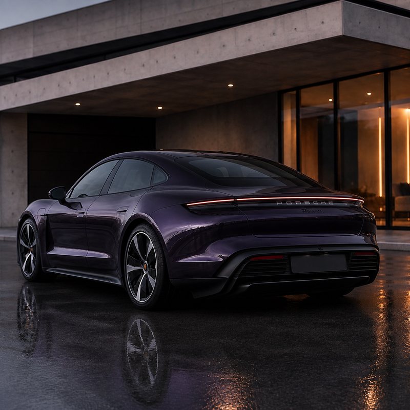 TPU Phantom Black Purple Vinyl Wrap view 5