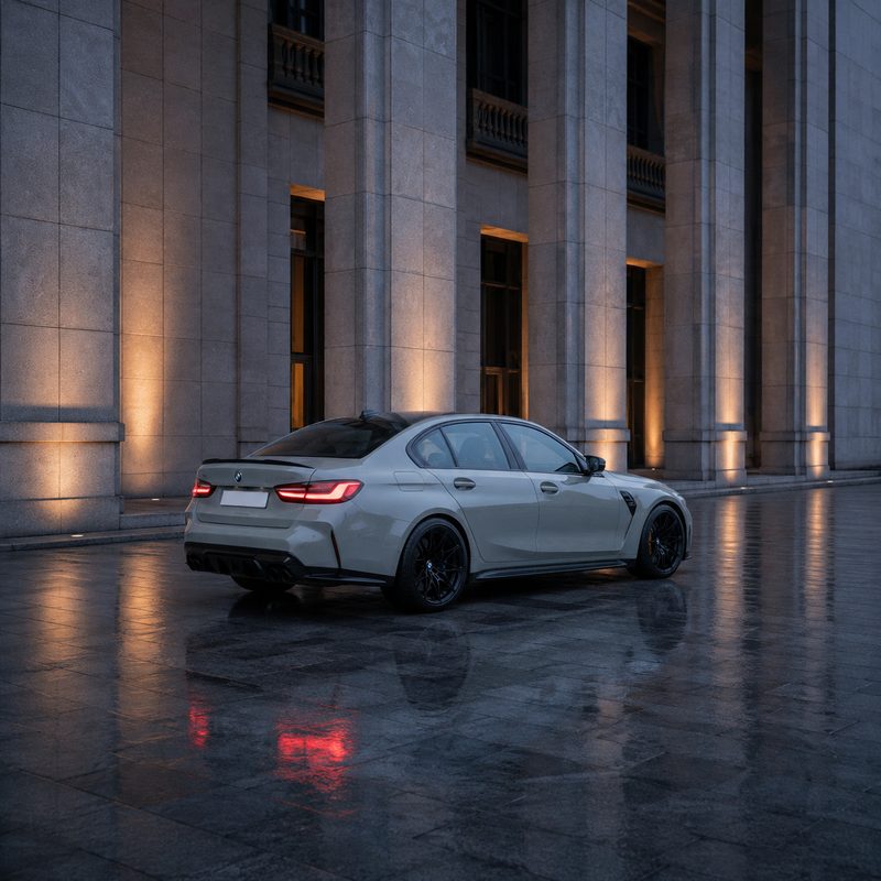 TPU Brooklyn Grey BWM Vinyl Wrap view 5