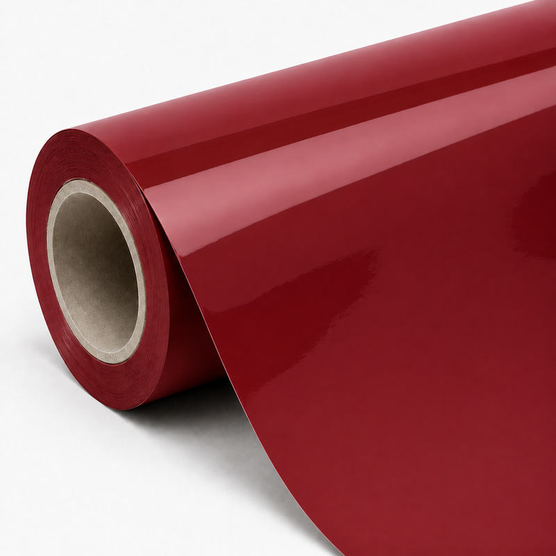 TPU Glazed Pagoda is red Vinyl Wrap