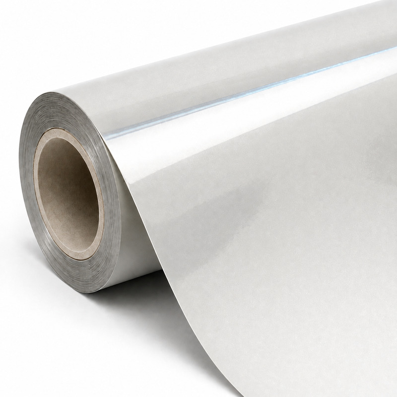 TPU Diamond White Shift Blue Vinyl Wrap