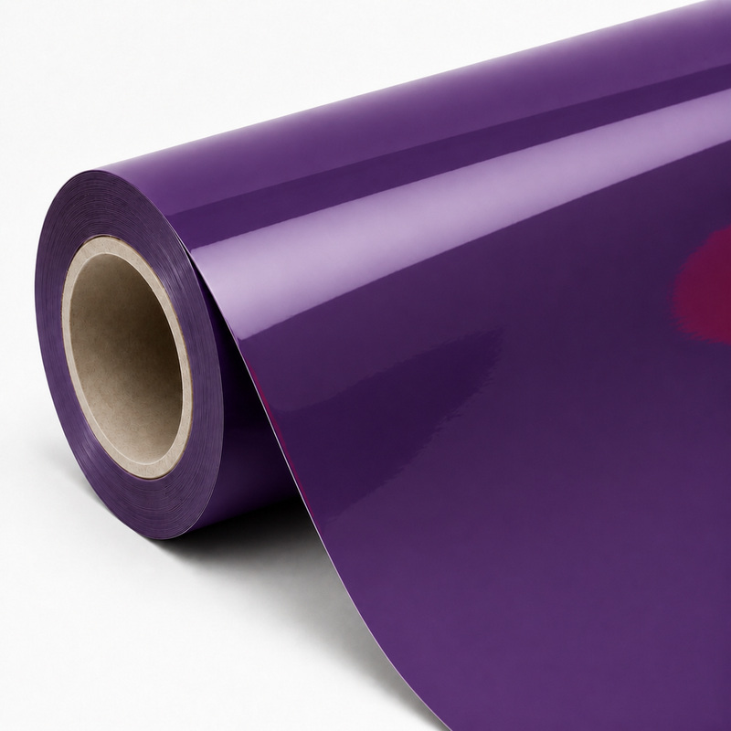 TPU Chameleon-Gold Red Purple Vinyl Wrap