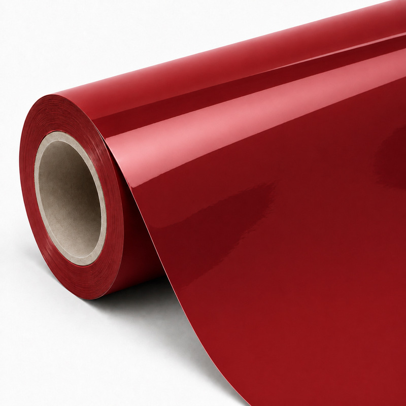 TPU Chameleon-Gold White Red Vinyl Wrap