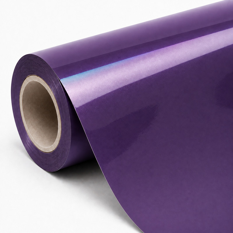 TPU Aurora Diamond Purple Vinyl Wrap