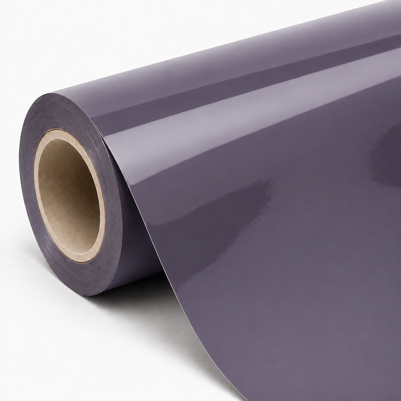 TPU Fantasy Grey Charm Purple Vinyl Wrap