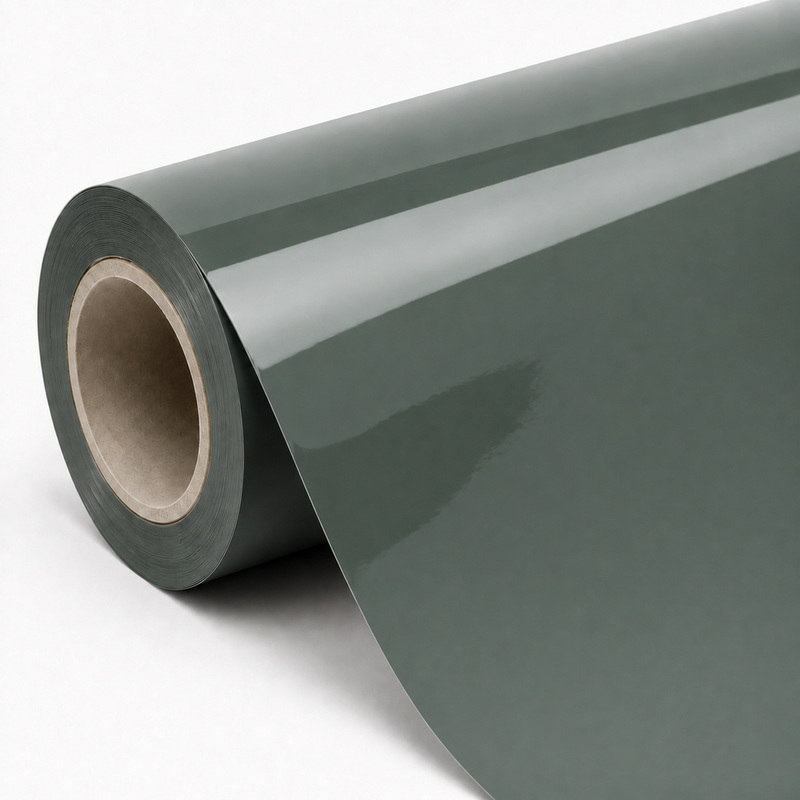 TPU Dreamy Grey Charm Green Vinyl Wrap
