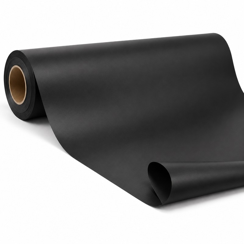 TPU Black Matte Vinyl Wrap