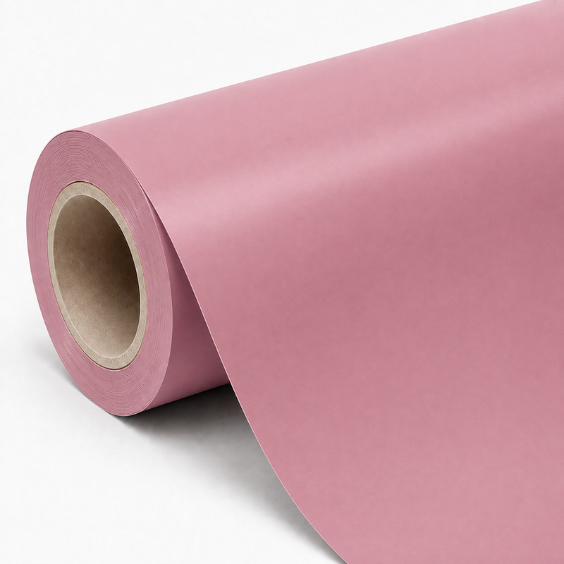 TPU Satin Lolita Pink Vinyl Wrap