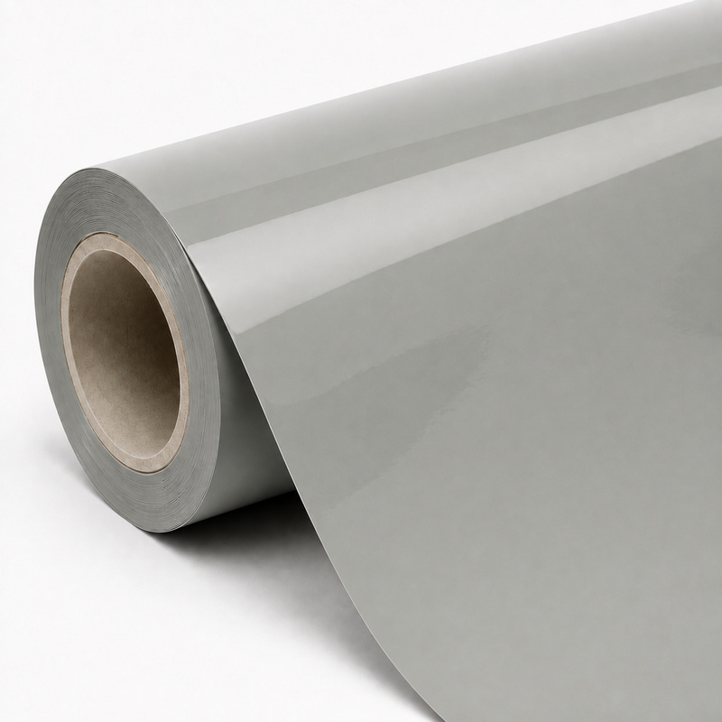 TPU Satin Alexander Silver Vinyl Wrap