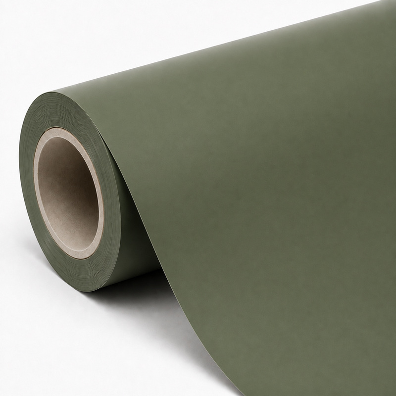 TPU Ultra-Matte Khaki Green Vinyl Wrap