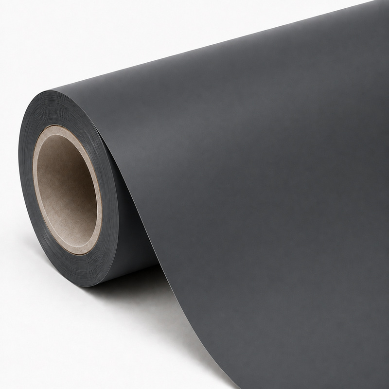 TPU Ultra-Matte Gunmetal Grey Vinyl Wrap