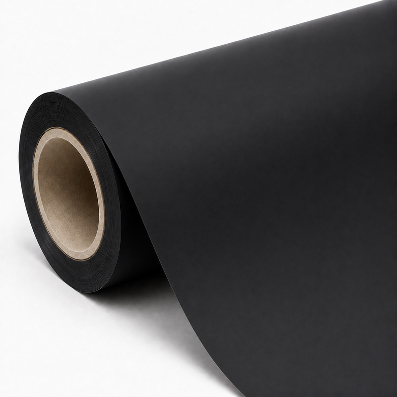 TPU Matte Interstellar Black Vinyl Wrap