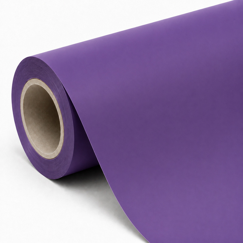 TPU Ultra Matte Electroplated Purple Vinyl Wrap