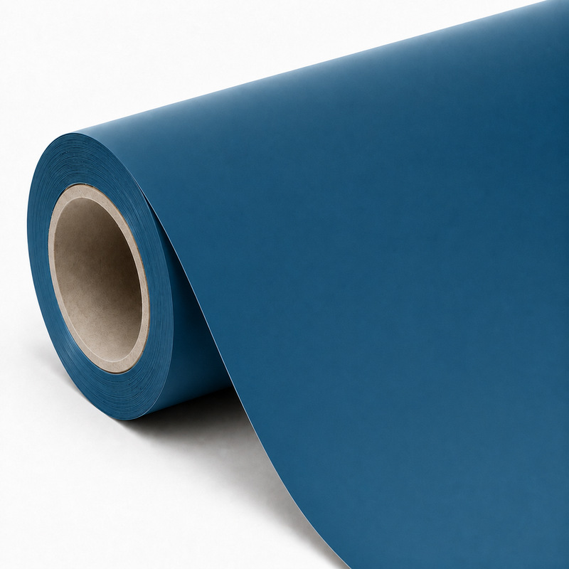 TPU Ultra Matte Liquid Metal Azure Vinyl Wrap