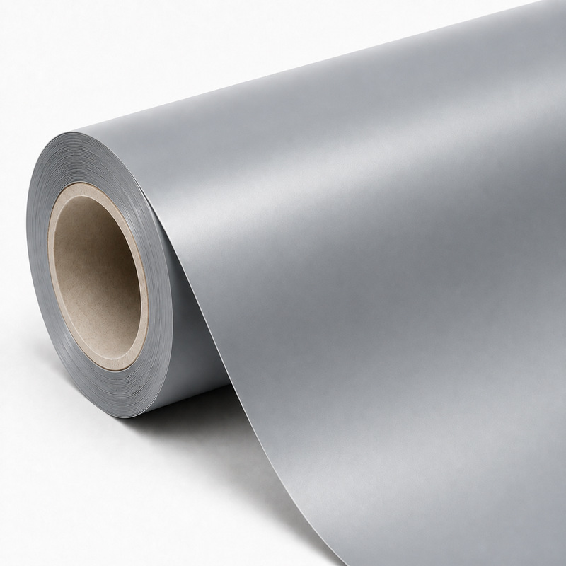 TPUSatin liquid silver Vinyl Wrap