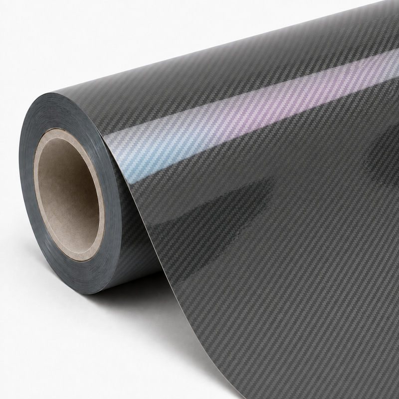 TPU Laser carbon fiber Vinyl Wrap