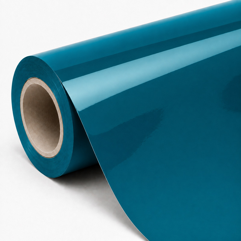 TPU Glacier Blue Vinyl Wrap