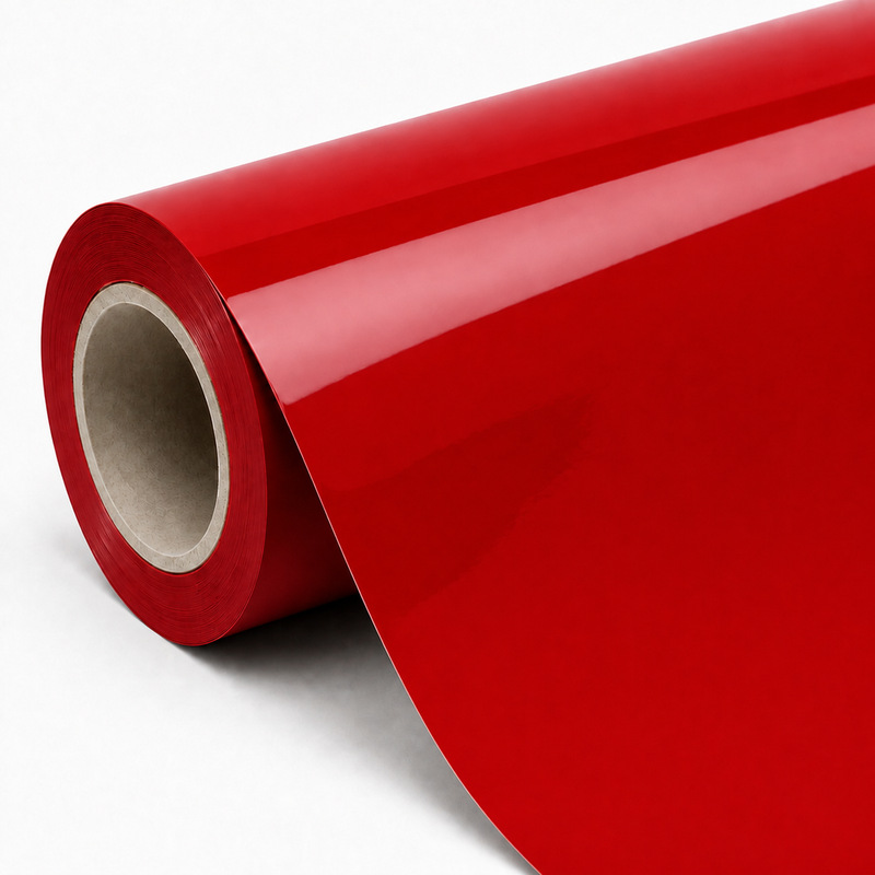 TPU Ferrari Red Vinyl Wrap