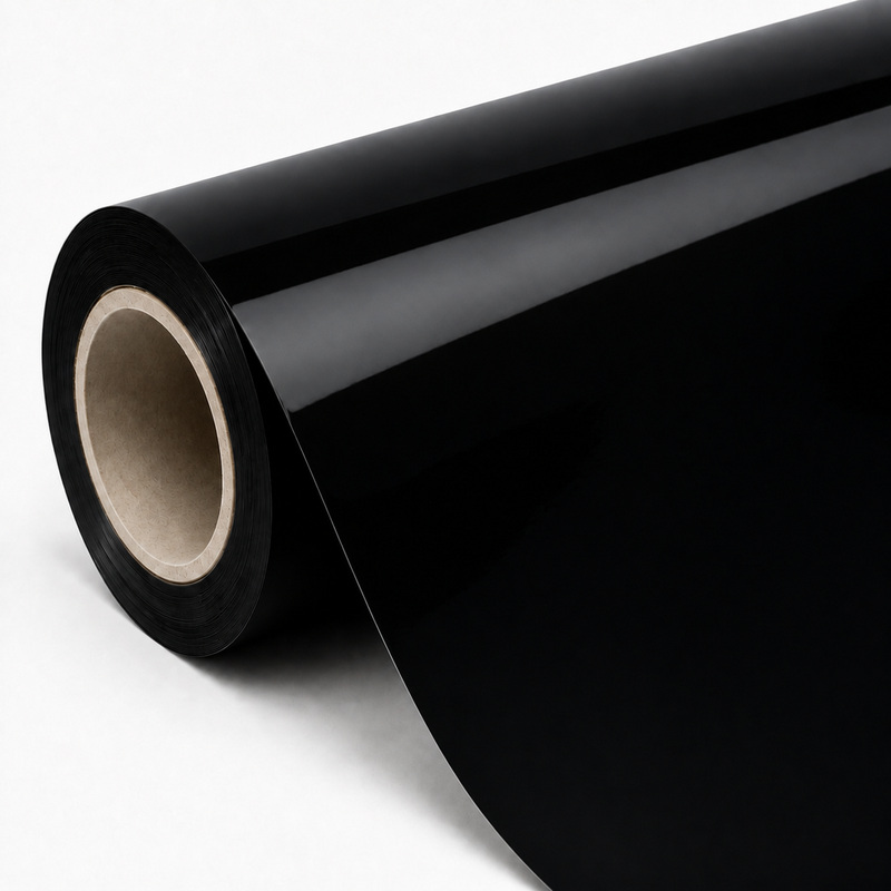 TPU Piano Black Vinyl Wrap