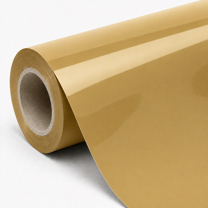 TPU Sahara Yellow Vinyl Wrap