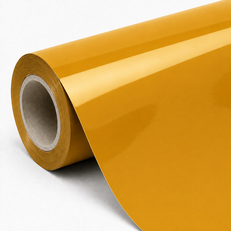 TPU Crystal Modena Yellow Vinyl Wrap