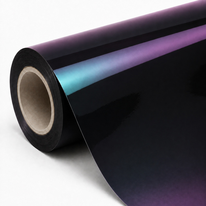 TPU Liquid Metallic Silver Vinyl Wrap