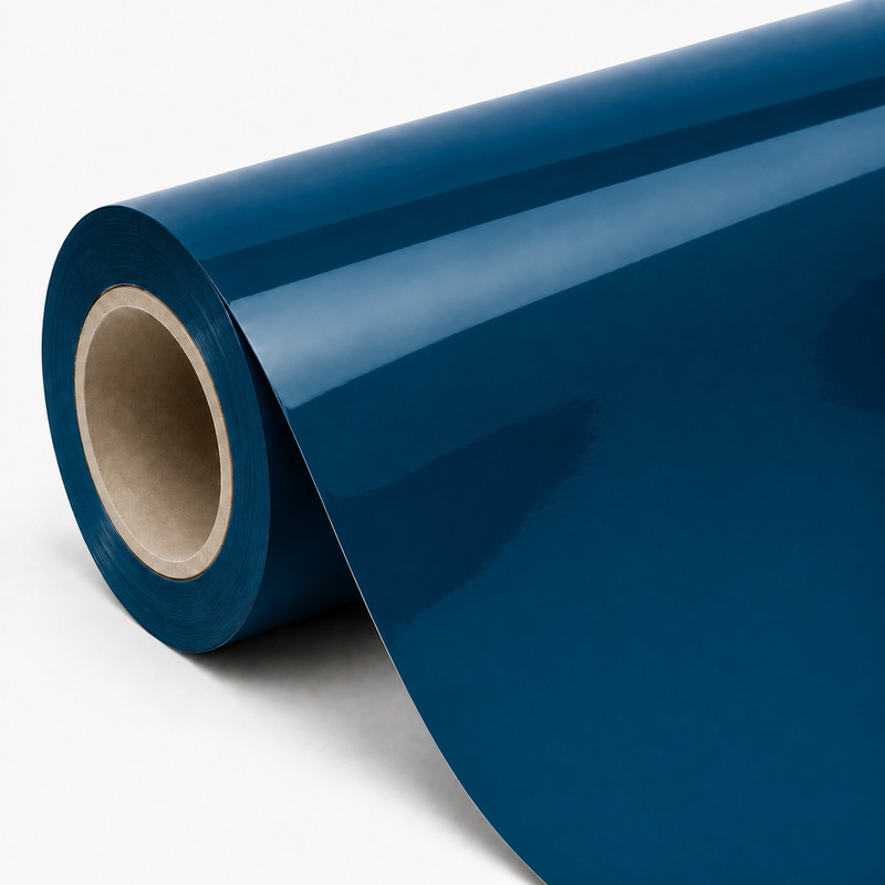 TPU Gemstone Blue Vinyl Wrap