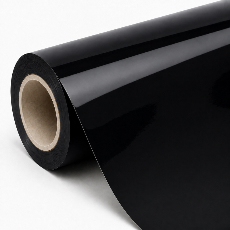 TPU Black Rose Vinyl Wrap