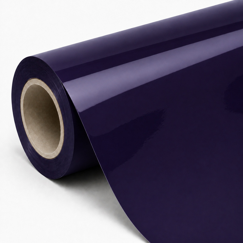 TPU Midnight Purple Vinyl Wrap