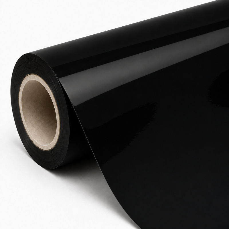 TPU Ceramic Black Vinyl Wrap