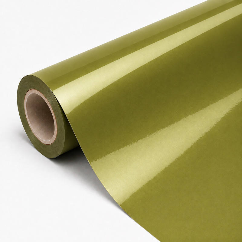 TPU Metal STO track gold-green - Lamborghini Vinyl Wrap view 3