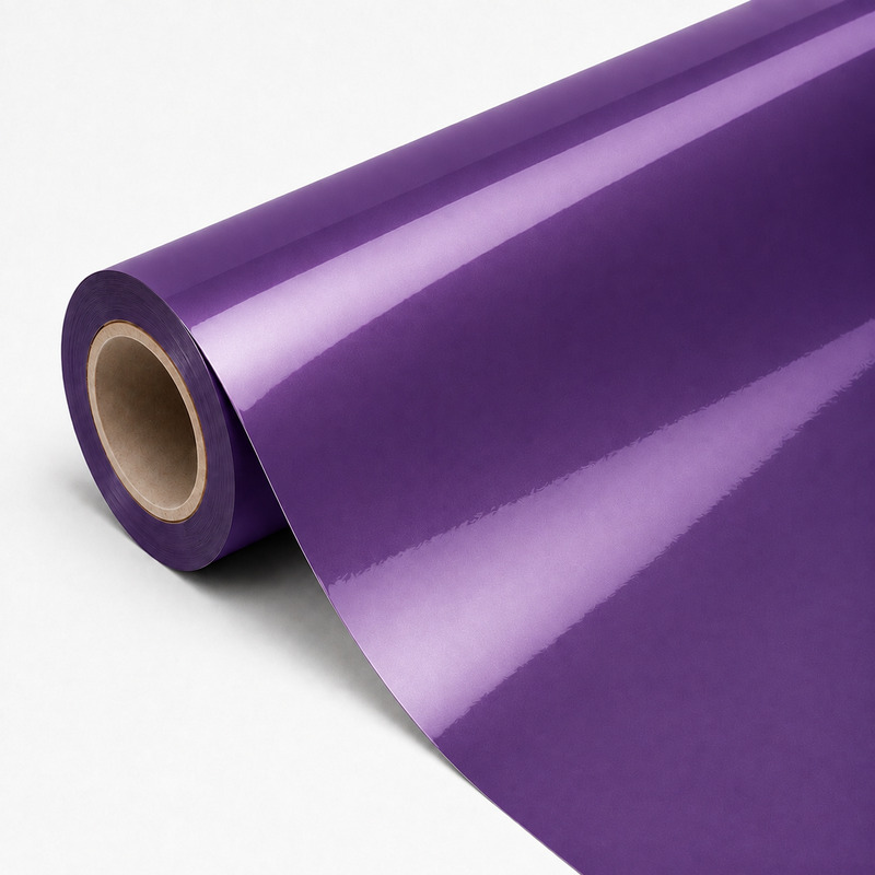 TPU Diamond White Shift Purple Vinyl Wrap view 3