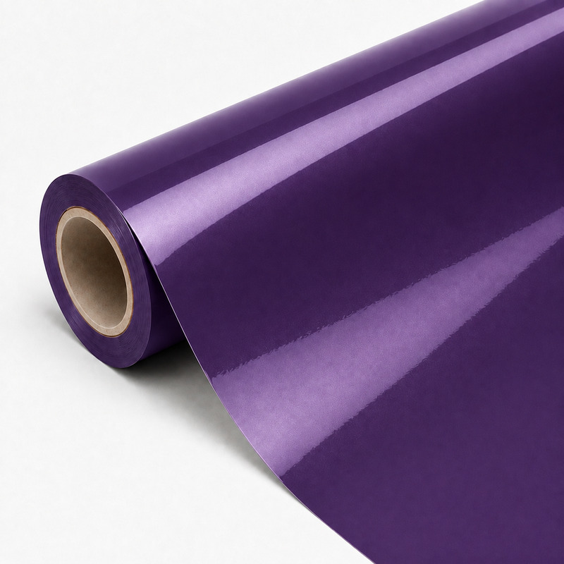TPU Transparent Diamond Purple Vinyl Wrap view 3
