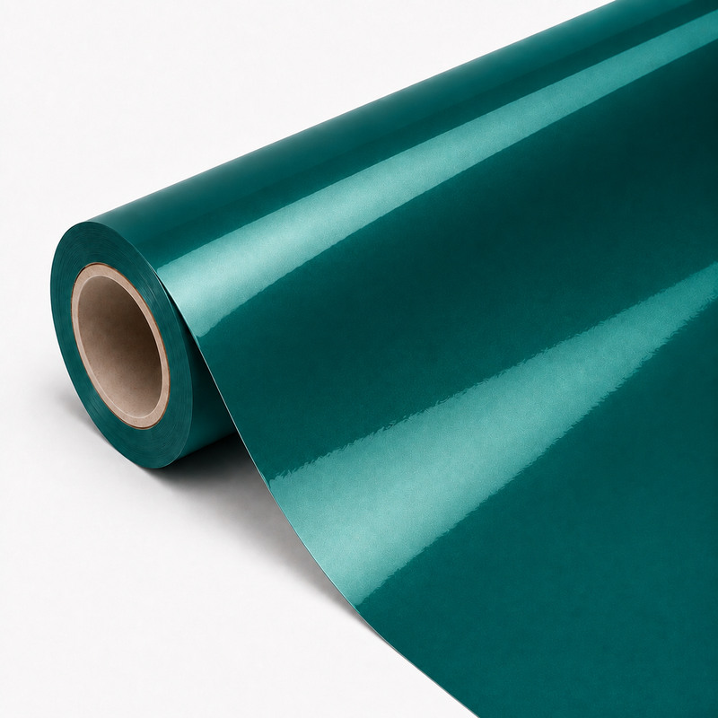 TPU Transparent Diamond Pine Green Vinyl Wrap view 3
