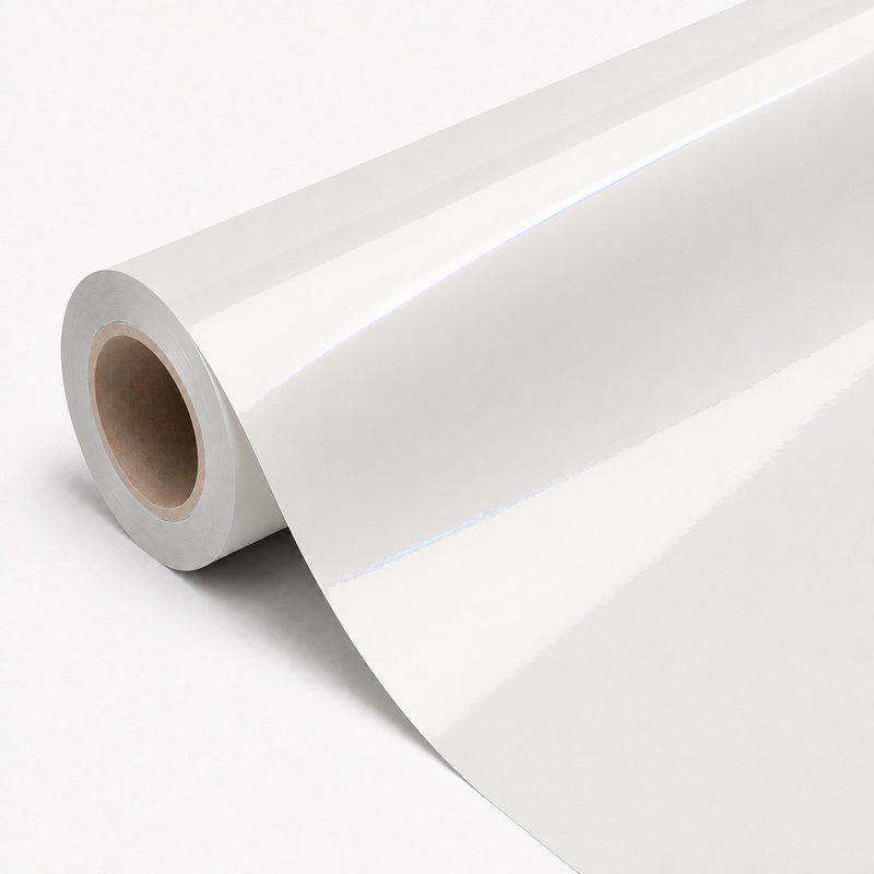 TPU Laser White Vinyl Wrap view 3