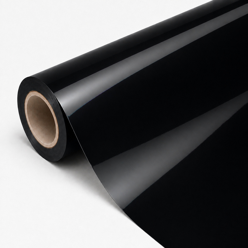TPU Laser Black Vinyl Wrap view 3
